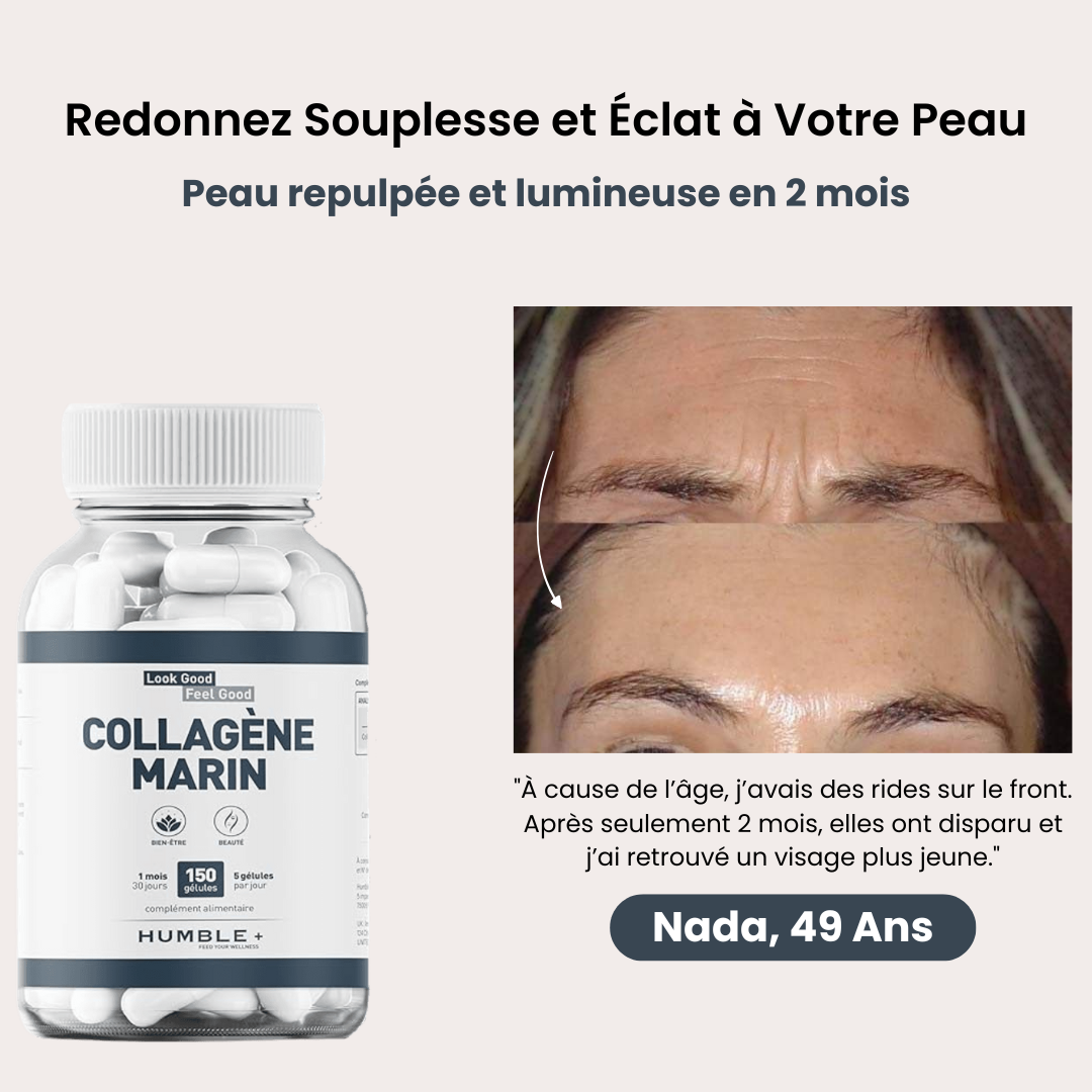 Humble Collagène Marin : repulpez votre peau et retrouvez un visage tonique rapidement !