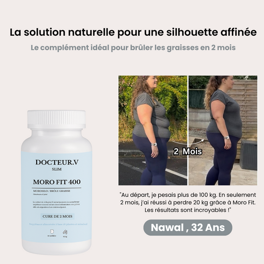 Moro Fit 400 : retrouvez une taille plus fine et un corps tonique rapidement !