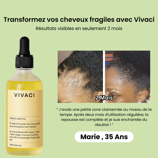 Vivaci Serum : stimule la croissance de vos cheveux et les rend plus forts rapidement !