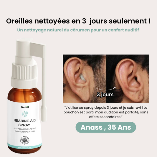 Qartel : des oreilles libérées et une audition claire en quelques jours.