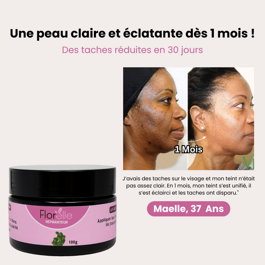 Florelle Réparateur : estompe les taches et unifie votre peau dès le premier mois !