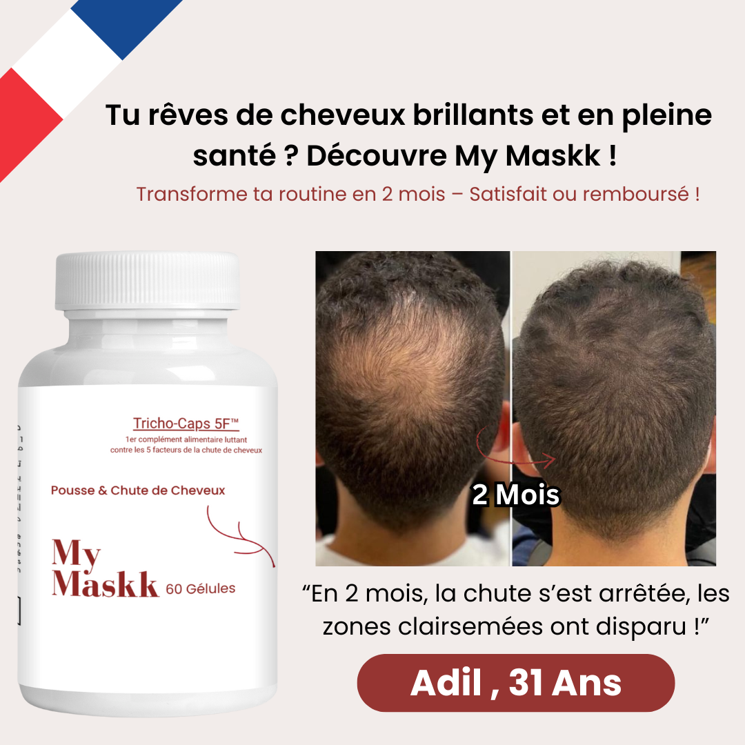 My Mask : La capsule qui résout tous vos problèmes de cheveux !